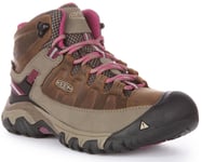 Keen Targhee III Waterproof Hiking Boots Brown Pink Womens Size 3 - 8