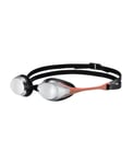 Arena Cobra Swipe Mirror Racing Swimming Goggles - aok004196110 - Silver/Coral