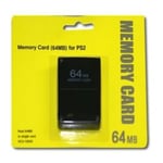 CHILDMORY New Black 64MB 64M Memory Card Module for PS2