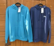 Mens Under Armour Hoody Fleece Hoodie Pullover Large & Extra Large Bnwts