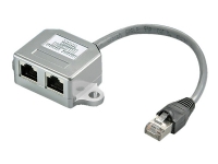Wentronic Goobay Kabel-Splitter (Y-Adapter) - Beschaltung 2 x ISDN, geschirmt (68910)