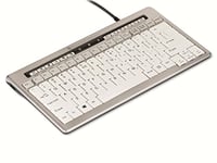 Bakker & Elkhuizen BNES840DUK Keyboard QWERTY S-board 840 Design USB silver-white