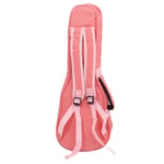 (Pink)Aeun Acoustic Guitar Case 23 Inch Large Capacity Guitar Storage Backpack