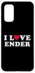 Coque pour Galaxy S20 I Love Ender Nom assorti Girlfriend & Boyfriend Ender