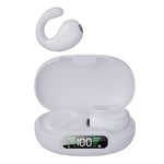Luftledning trådløse øreplugger hodetelefoner Bluetooth 5.3 ENC Hvit