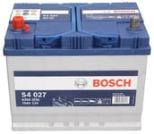 Bosch SLI S4 027 70Ah - Bilbatteri / Startbatteri - Volvo - Toyota - Mitsubishi - Kia - Subaru - Nissan - Jeep - Land-rover