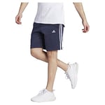 adidas Men Essentials Fleece 3-Stripes Shorts, S Short