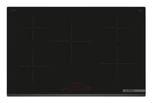 Bosch Serie 6 PIV83KHC1E, Svart, Inbyggnad, 80,2 cm, Zon induktionshäll, Keramik, 5 zon(er)