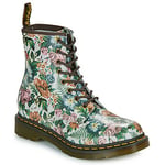 Dr. Martens Boots 1460 W Multi Floral Garden Print Backhand Femme