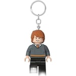 LED Nyckelring Ron Weasley - LEGO - Figur 76mm - 2 st CR2025 batterier ingår - För Potterheads