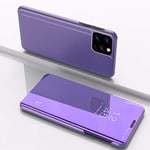 Hülle® Plating Flip Mirror Case for Apple iPhone 11 Pro Max (Purple)