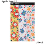 Apple Pencil Stickers Painted Sticker Touch Stylus Pen Floral 2
