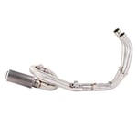 Motorcycle Exhaust Front Pipe Muffler Full System Slip On For Yamaha FZ 07 MT 07 FZ07 MT07 2014 2017 XSR700 2016 2017