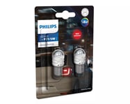 Philips BAY15d P21/5W 2-Polig LED Röd Lampa Broms- / Positions- Parkeringsljus 11499RU31B2