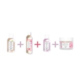 Lilarose Paris Paket Handgel Extrakt av apelsinblommor + Micellärt vatten Extrakt av ros + Handgel Extrakt av ros + Kroppsskrubb