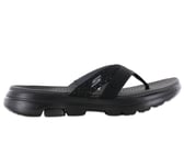 Skechers Go Walk 5 - Sun Kiss - 140085-BKGY Women's Slippers Flip Flops Sandals