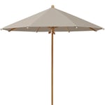 Glatz, Teakwood parasoll 350 cm Kat.5 605 Clay