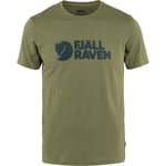 Fjällräven Mens Fjällräven Logo T-shirt (Grön (CAPER GREEN/677) Large)