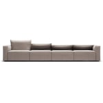 Moore 4-Seter Sofa, Sandshell Beige, Sandshell Beige
