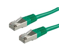 Value S/Ftp (Pimf) Patch Cord Cat.6, Green 10.0M, Grön