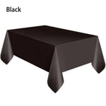 100ft Table Cover Desk Cloth Home Decoration Black