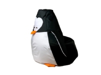 Sako väska kudde Penguin svart och vit XL 130 x 90 cm