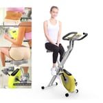 AIZYR Mini Foldable Indoor Cycling Bikes Spinning Exercise Bike Domestic Gym Machine Fitness Equipment for Cardio Training