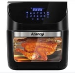 ANANCYI 12 L 1800w DIGITAL LED Touch Panel AIR FRYER Multi Cooker OVEN New