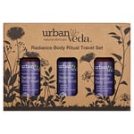 Urban Veda Radiance Body Ritual Travel Set - 3 x 50ml