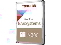 Toshiba N300 20tb Bulk 3.5" 7200r/min Sata 6.0 Gbit/s Hårddisk
