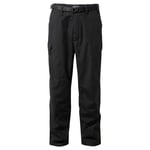 Craghoppers Men's Kiwi Classic Trousers, Black, 40"