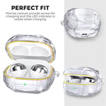 Ahastyle Samsung Galaxy Buds 2/2 Pro/Live/Pro Skal diamant, transparent