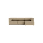 Eave Modular Sofa 96 3-seater Right Chaise Lounge, Bouclé 02