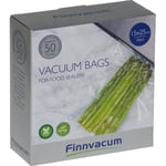 "Finnvacum Vakuumipussi 150x250mm (uritettu) 50kpl/Lahjapaketti"