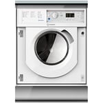 Indesit Integrated BIWMIL71252UKN 7kg 1200RPM Washing Machine - White