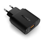 Aukey Qualcomm Quick Charge 3.0 Väggladdare USB-A
