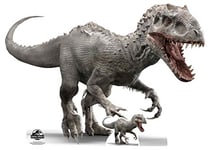 Star Cutouts SC1284 Official Jurassic World Indominus Rex (Side View) Lifesize Cardboard Cutout - Perfect for Dinosaur Parties and Collectors