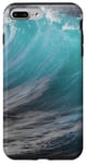Coque pour iPhone 7 Plus/8 Plus Water Surf Nature Sea Spray mousse vague Ocean