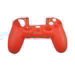 Silikongrepp för handkontroll, Playstation 4 (Röd)