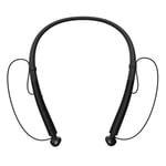 Fashion Bluetooth Earphone, Wireless Headphones, Bluetooth Neckband Sport Stereo Earphones, 24 Hours Playback Earplugs, with Mic, for Gym/Smart Phone (Color : Black)