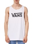 Vans Men's Tank Top Classic Tank, White, S