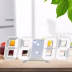 3D Desktop Alarm Clock 3D Nightlight ABS LED Alarm Clock For Home Decor