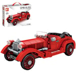 BGOOD Technics Classic Car Set Compatible with Lego Technic, 324Pcs Technic Retro Vintage Car Model, Building Blocks Set for Adults and Children