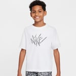 Nike Multi Tee White Jr (Storlek kläder: L)