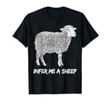 Artificial Intelligence AI Drawing Infer Me A Sheep T-Shirt