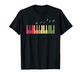Pianist Classical Music Lover Keyboards Music Notes Piano T-Shirt