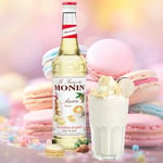 Monin Macaroon Coffee Syrup 70cl Bottle Pack of 4