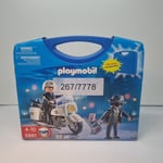 Playmobil Set 5891 Police Man Bike Bank Robber - NEW Play Set