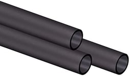 Corsair Hydro X Series, XT Hardline Satin 12 mm Tubing (Straight-Line PMMA Tubing, Resilient Construction, Easy to Cut) Black