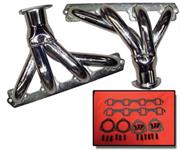 Advance Adapters ADD-717016-NP extraktorrör, 1 5/8" rör, 2,5" kollektor, Block hugger, obehandlat
